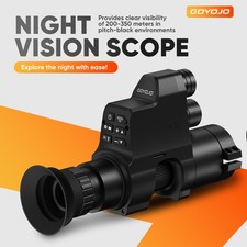 GOYOJO Night Vision Scope for Rifle Optics 1920x1080 HD Support Photo&Video NV4A