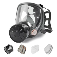 Full Gas , Gas Masks Survival Nuclear and with 40mm Activated Carbon Filter, ...