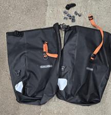 Genuine Ortlieb pair ? waterproof ? QL2 mounting system ? includes inserts