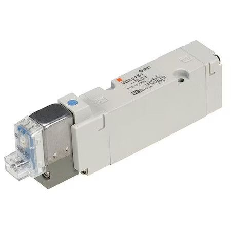 Smc Vqz1251-5Lo1 Solenoid Air Control Valve, 3/8 In, 24Vdc