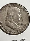 1951 Franklin Half Dollar 90% Silver US Coin Circulated