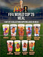 McDonald's 2026 FIFA World Cup Collectible Cups