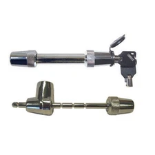 Trimax Stainless 5/8" Hitch Receiver Pin & Adj Trailer Coupler Lock Keyed Alike