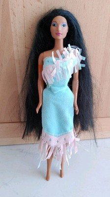 Mattel Barbie Disney Puppe Shining Braids Pocahontas 
