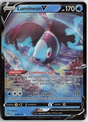 Lumineon V 040/172 Brilliant Stars Ultra Rare Holo