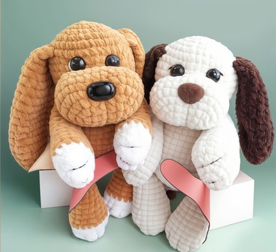 Crochet Pattern | Dog No Sew | Amigurumi PDF | 24h Email | US