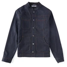 Hart Schaffner Marx Reversible Denim Jacket Navy Size XLarge