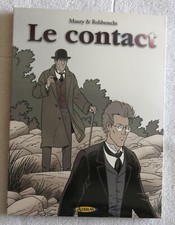 album Le Contact+carnet de croquis signé (sous coffret)+2 ex libris signés-Maury