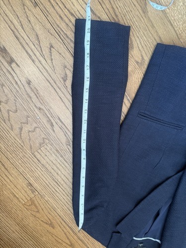 Ann Taylor Blazer Womens 4 Navy Blue Casual - Picture 7 of 7