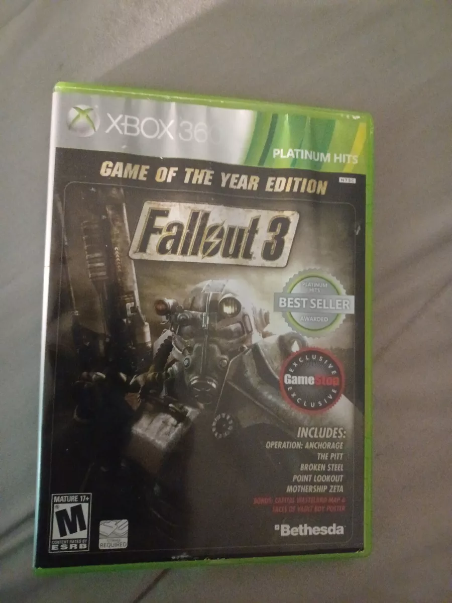  Fallout 3: Game of the Year Edition - Classic (Xbox