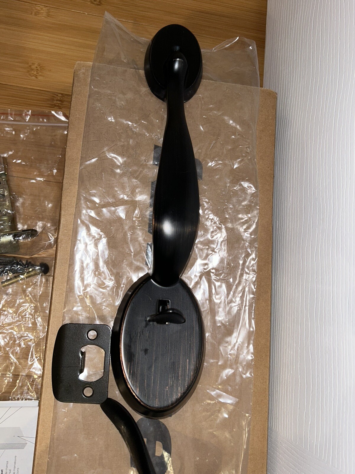 Kwikset Arlington Passage Handleset with Lever Bronze FREE