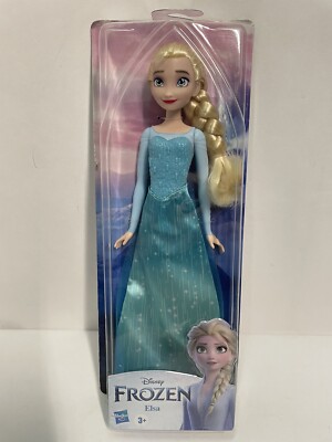 ELSA Doll  New In Box Frozen Classic Blue Dress Figure Hasbro Disney