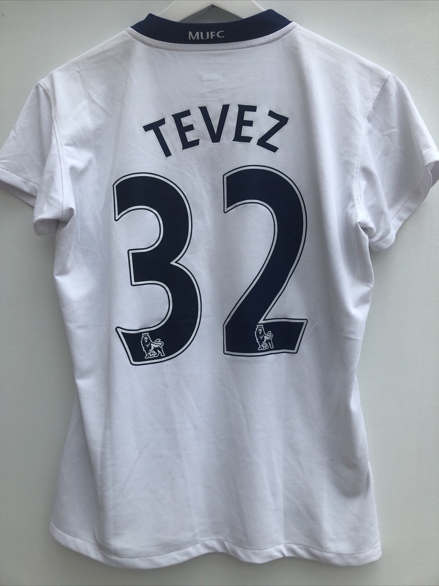 Manchester United 008/09 Away Shirt Tevez #32 Nike Short Sleeve