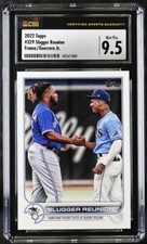 2022 Topps Series 1 Wander Franco Slugger Reunion #329 CSG 9.5 Mint+