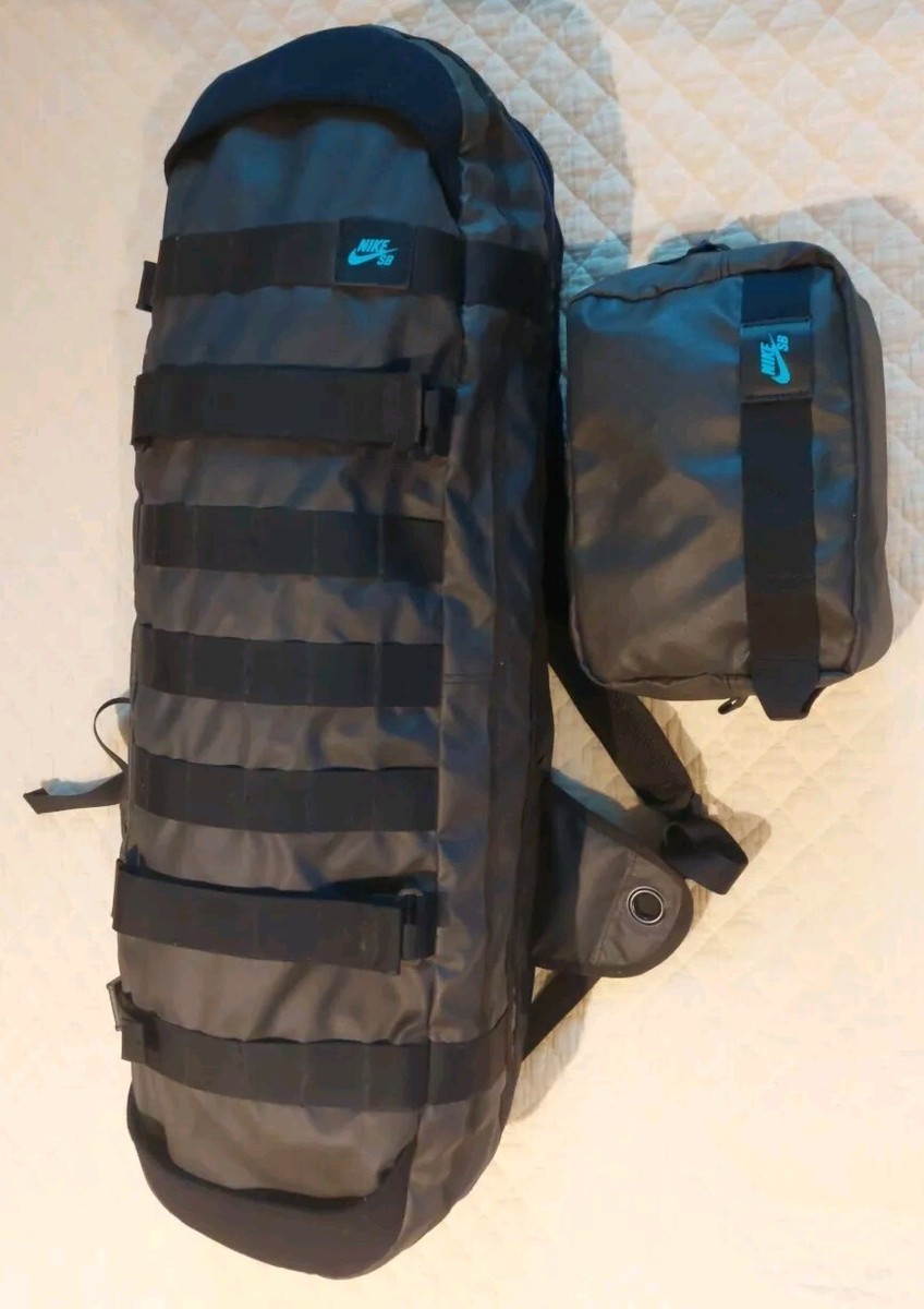スケートボード NIKE SB skate shuttle backpack Nike SB Shuttle Bag, Black, Purple w/ Toiletry/Bathroom Bag