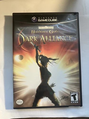Baldur's Gate: Dark Alliance Nintendo GameCube, 2002 Complete CIB Tested