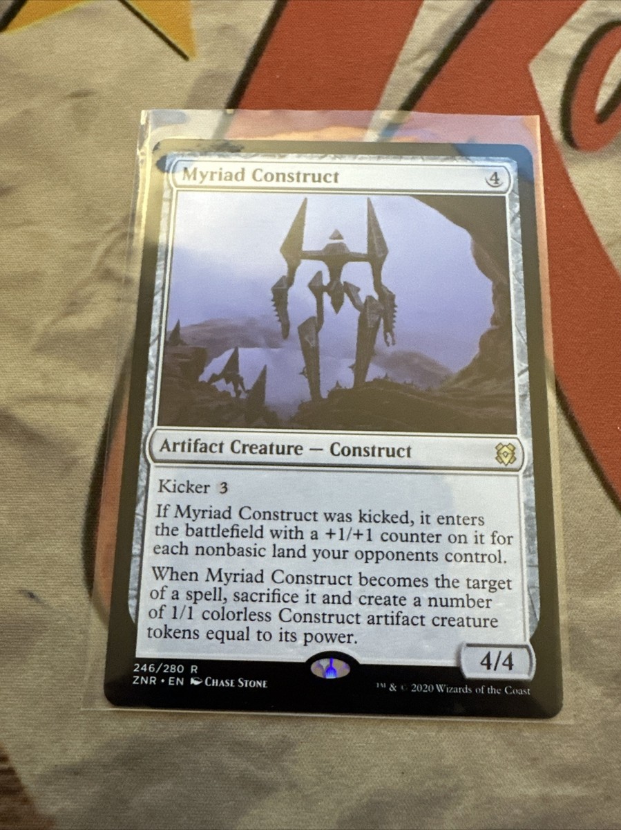 MTG Myriad Construct Zendikar Rising 246/280 Regular Rare | eBay