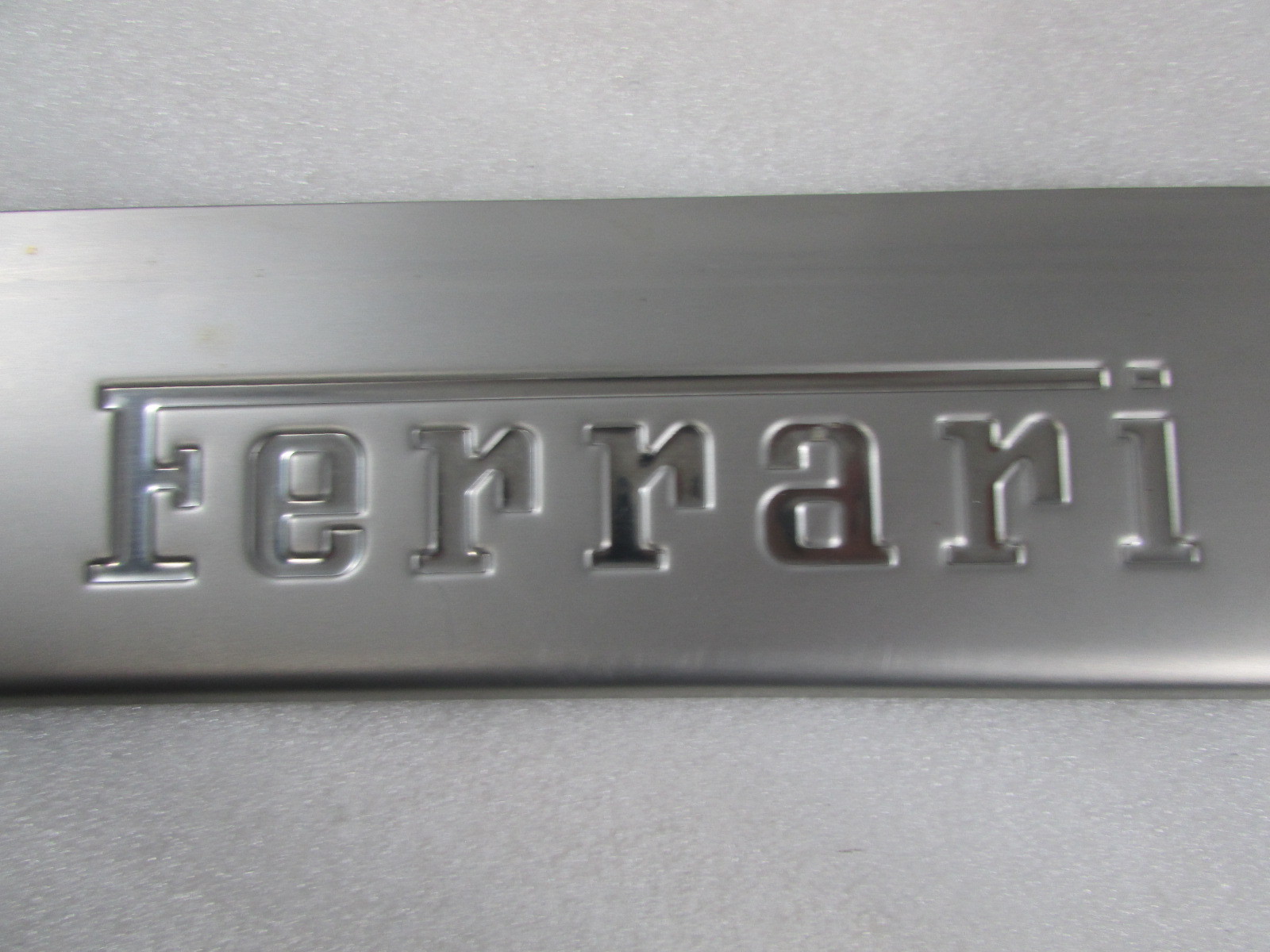 Ferrari California, LH, Left Door Step Plate, Used P/N 69749900