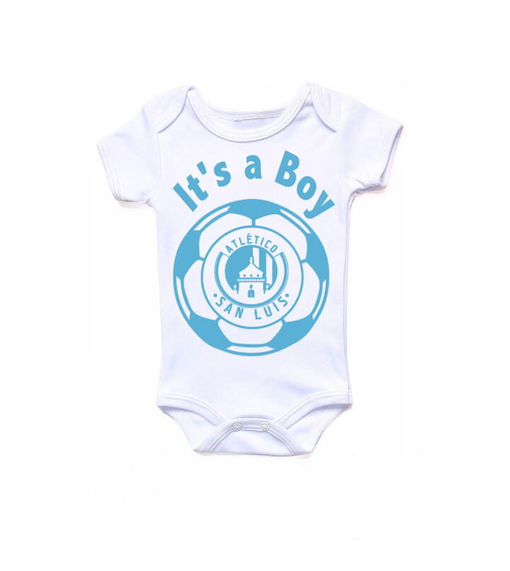 Atletico San Luis Newborn Soccer Jump Suits Baby Reveal