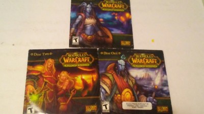 World Of Warcraft - The Burning Crusade Expansion Set CD-Rom  PC Game (Disc 1-3)