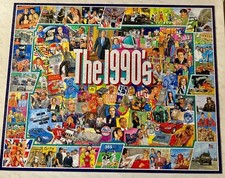 White Mountain The 1990's 959 Jigsaw Puzzle 1000pc James Mellet 2017 COMPLETE 