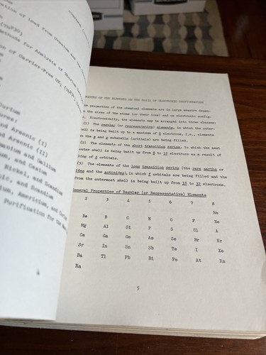 1958 Los Alamos Labor gesammelt radiochemische Verfahren atomar - Kleinberg - Bild 4 von 14