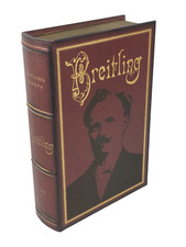 Breitling Book Safe Lock Box With Key