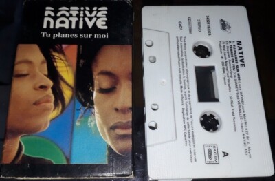 NATIVE DU PLANES SUR ME RARE K7 SINGLE AUDIO CASSETTE