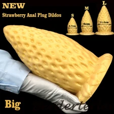 Oversized Silicone Anal Plug Masturbator Dildo Super Big Ass Butt Plug Sex Toys