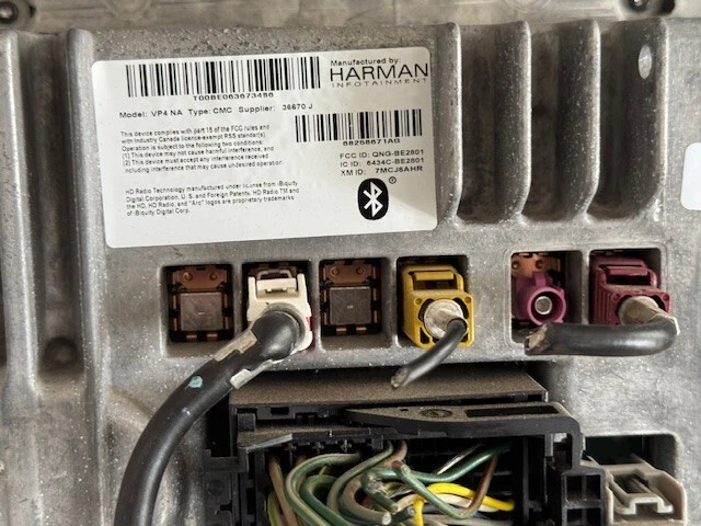 Dodge Ram Ra4 8.4 Uconnect 2013-2017 navegación radio pantalla fabricante de equipos originales VP3 raspado Foto 3 de 4