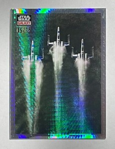 2023 Topps Chrome Star Wars Galaxy X-Wings Prism /75 #89