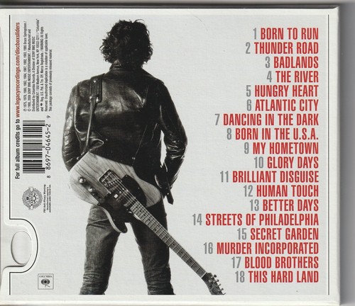 Greatest Hits by Bruce Springsteen Sony/BMG 2008 CD NM - Picture 3 of 3
