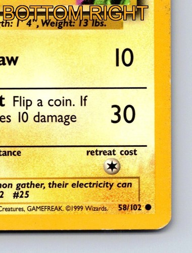Pikachu 40 HP Thunder Jolt Attack Rarity Yellow Colorful Pokémon - Picture 6 of 10