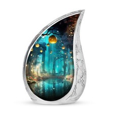 Fantasy Forest Small Urn - Urn For Human Ashes - Urn For Ashes Adult Male