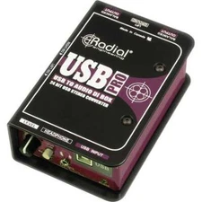 Radial Engineering USB-Pro 2-channel Active Instrument Direct Box