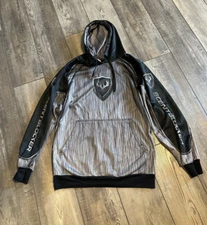 Scent Blocker Hoodie Silver & Black Hunting Men's Size Small