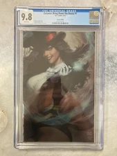 ZATANNA BRING DOWN THE HOUSE #1 9.8 GRADED CGC ARTGERM LAU FOIL DC COMIC BOOK BF