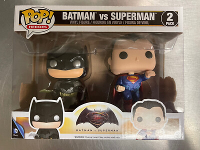 Funko POP DC Superman Batman フィギュアセット Funko Pop DC Batman vs Superman 2-Pack Toys R Us Exclusive No