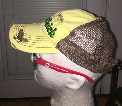 John Deere Yellow Farm Chick Cap with Green Undervisor NWOT John Deere  main image 4