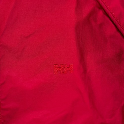 Helly Hansen Jacket Womens Large Red Bomber Logo Lined Casual Rain Coat - Picture 3 of 17