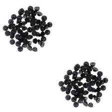 200 Pcs Clutch Backings Pin Cap Butterflies Clasp Locking Backs