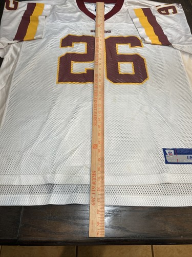 Washington Redskins Jersey Clinton Portis Mens Size 2XL Reebok White - Picture 9 of 15