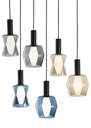 TAPIO WIRKKALA 1959 DESIGN BLOWN GLASS LIGHT PENDANT WITH BULB NEW FROM FINLAND - Picture 7 of 26
