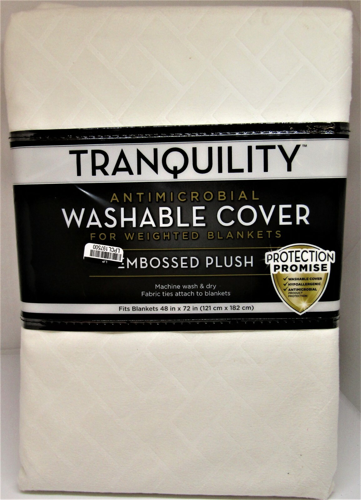 48" x 72" Cover for Weighted Blanket Tranquility, Antimicrobial