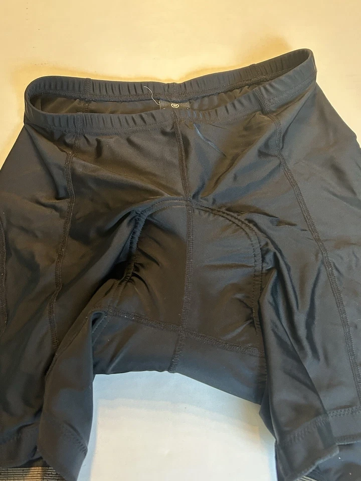 Pantalones Cortos de Ciclismo Canari Negros Talla Adulto Grande Acolchados Ajustados Pantalones Cortos de Ciclismo Foto 4 de 4
