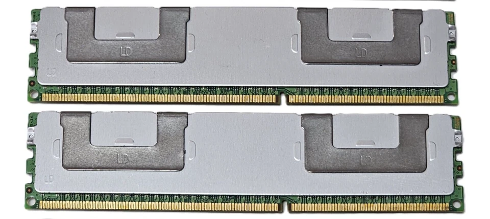 64 GB 2x 32 GB 4Rx4 PC3-14900L Server RAM ECC Arbeitsspeicher IBM Hynix M386B4G7 - Bild 2 von 2
