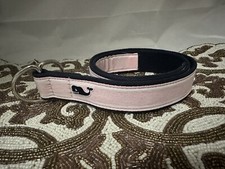 Vineyard Vines Shel Ian Medium Ribbon Canvas Belt Preppy Classic Frat Summer