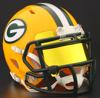 GREEN BAY PACKERS NFL Riddell SPEED Mini Football Helmet w