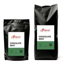 Chocolate Mint Flavoured Coffee Beans or Ground Sugar-free Vegan Gluten-free UK