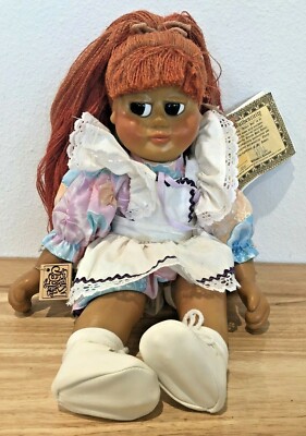 VERY RARE 1988 NABER KIDS 18'' DARINA DOLL SIGNED BY H.P NADER #1222 WITH COA